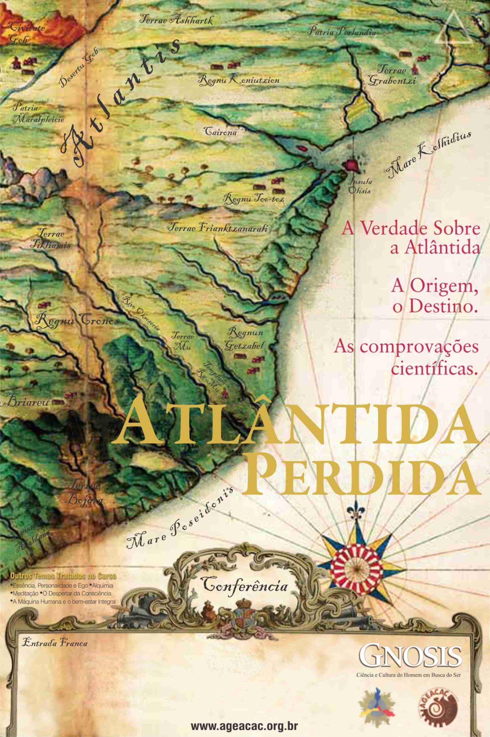 Palestra Atlântida Perdida- divulgação AGEACAC